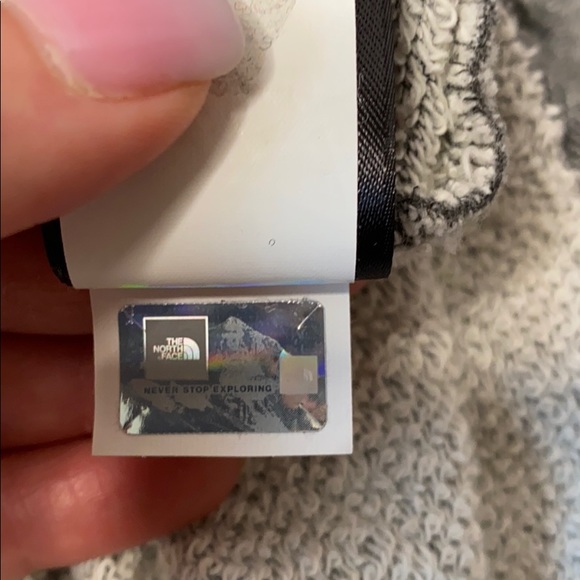 The North Face hoodie v neck hi lo loose fit grey - Picture 12 of 12